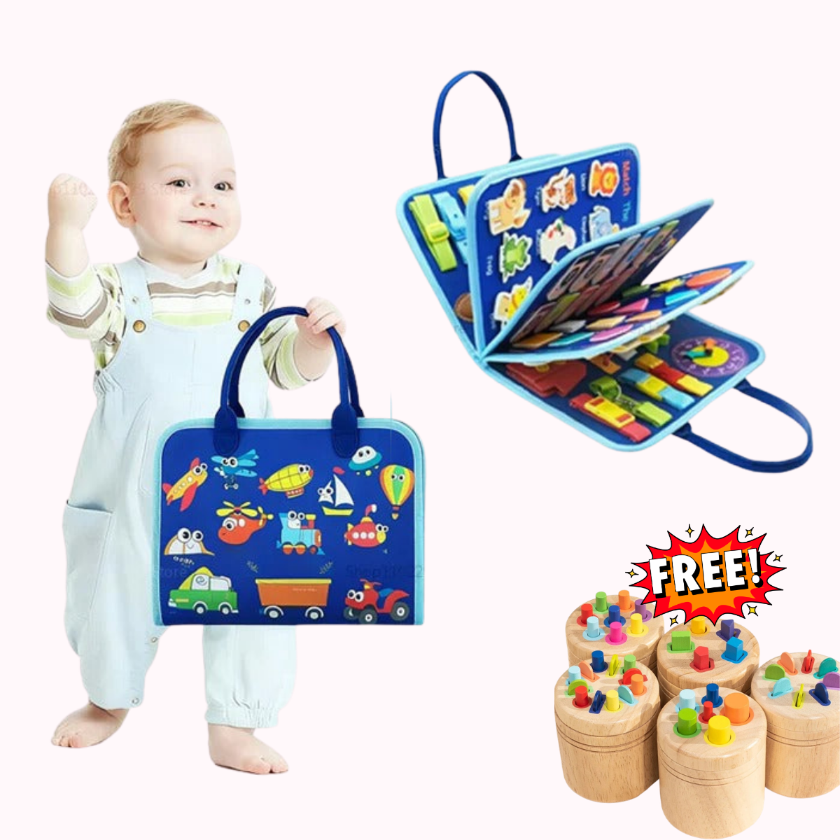 Rise Montessori Learning Board