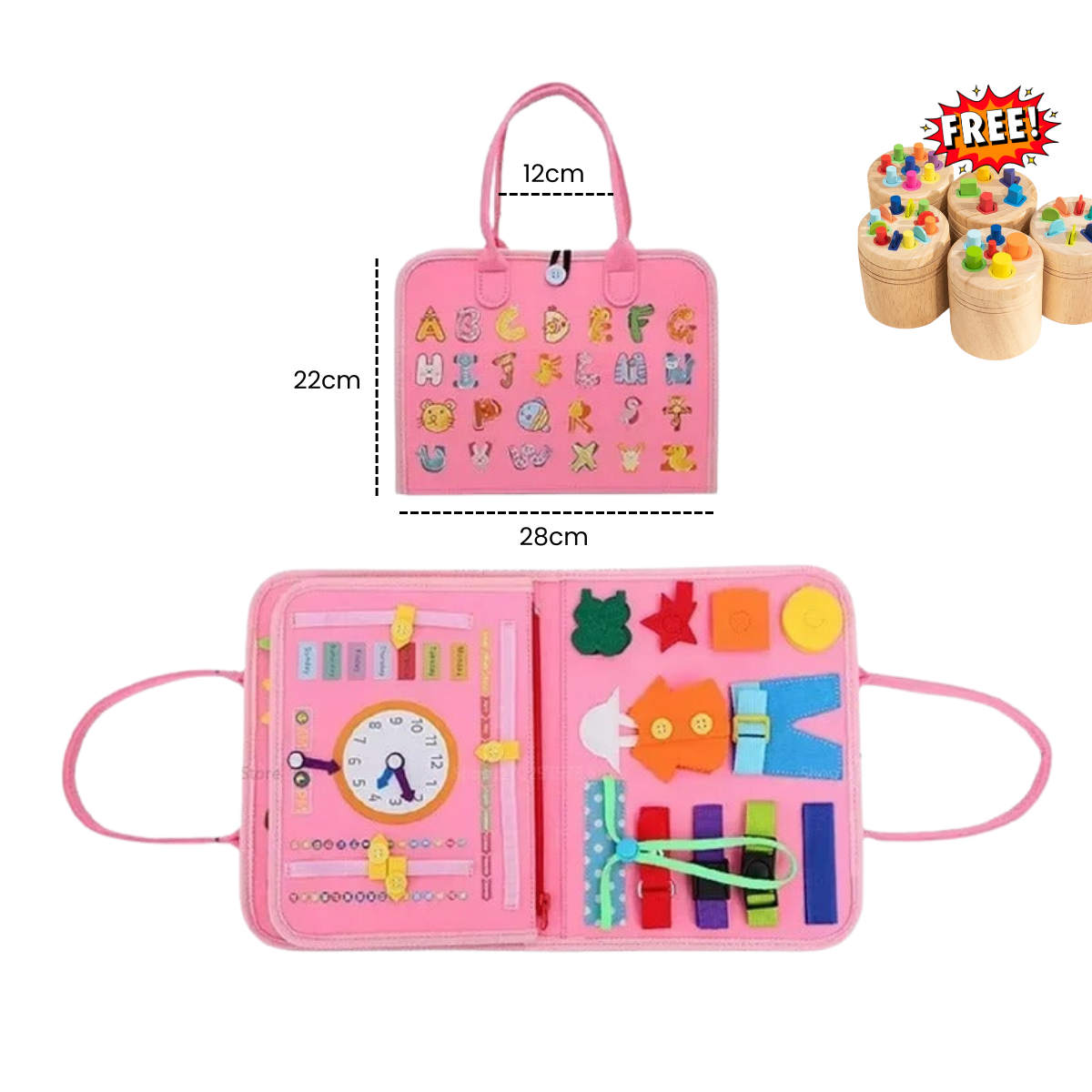 Rise Montessori Learning Board