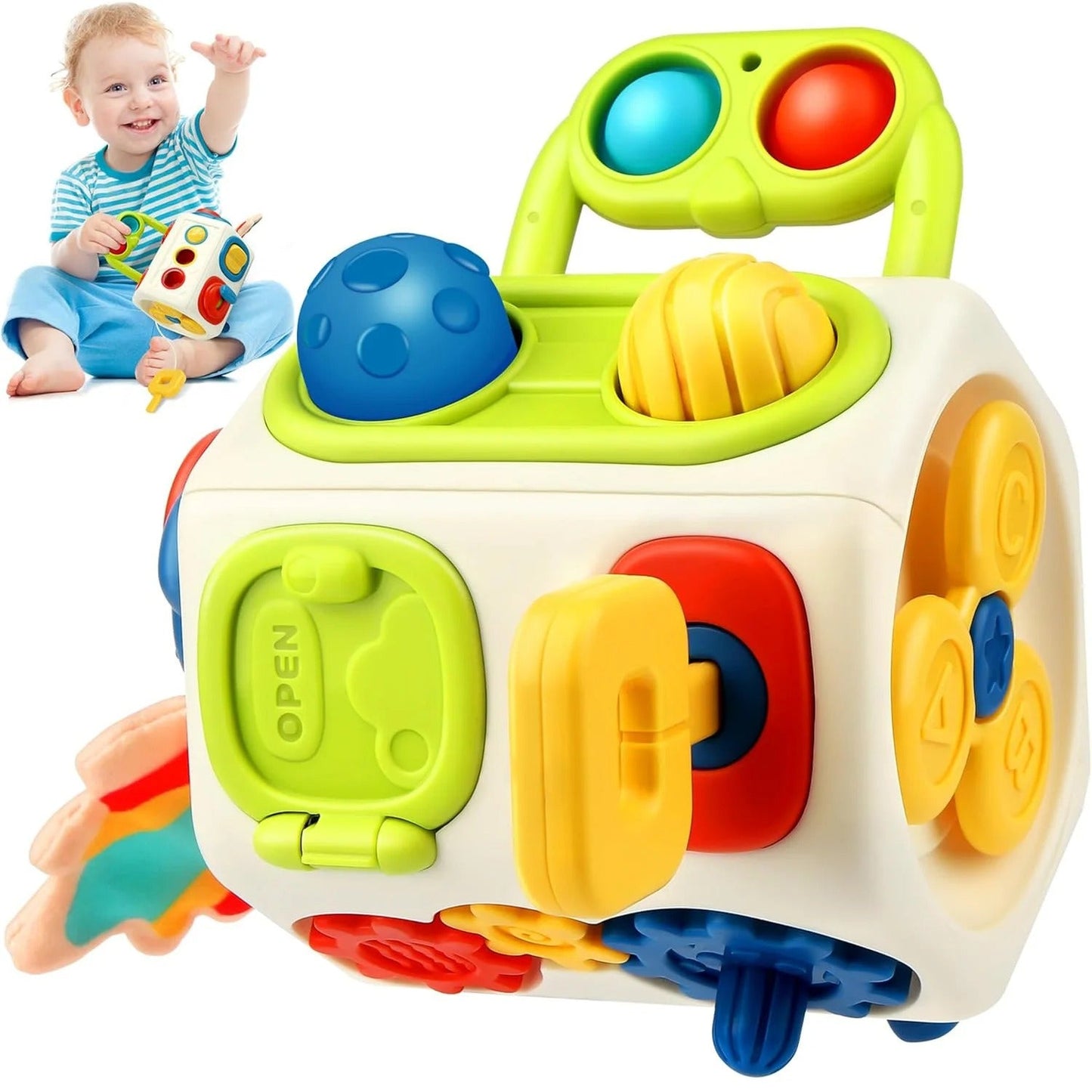 Montessori Busy Cube Toys