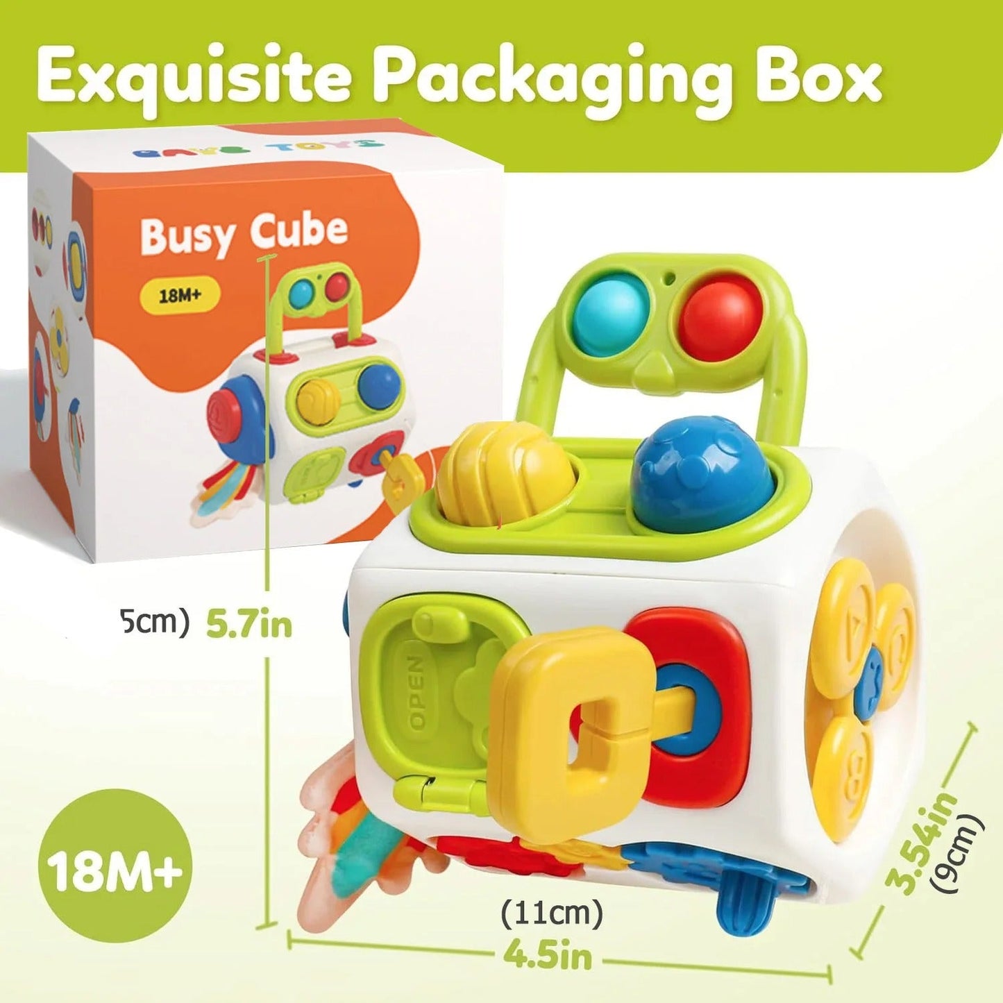 Montessori Busy Cube Toys